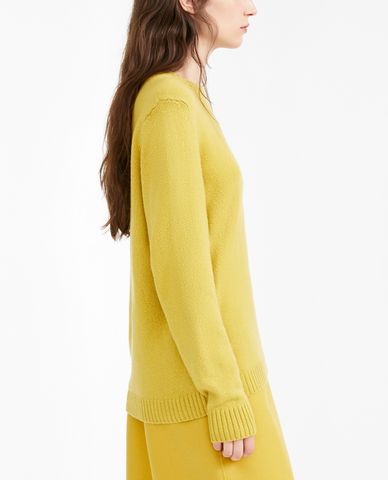  WEEKEND MAX MARA - Áo len nữ tay dài cổ tròn thời trang 