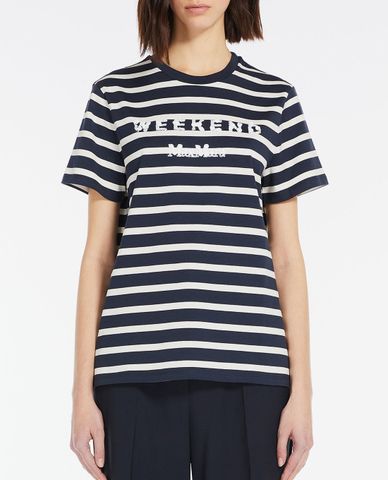  WEEKEND MAX MARA - Áo thun nữ tay ngắn cổ tròn Talento 