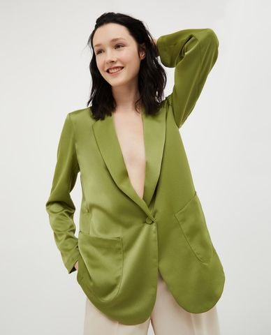  MAX&Co. - Áo khoác blazer tay dài phối túi Lucerna 