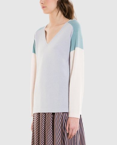  MAX&Co. - Áo len nữ tay dài phom suông hiện đại 