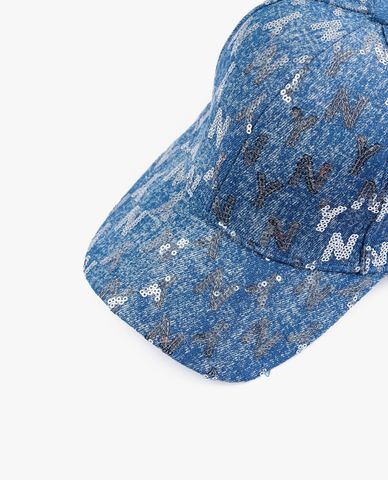  CECI - Nón bóng chày nữ hoạ tiết monogram cá tính 