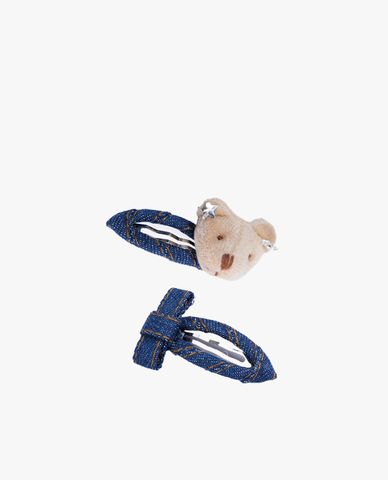  CECI - Set kẹp tóc phối nơ và gấu nhỏ điệu đà 