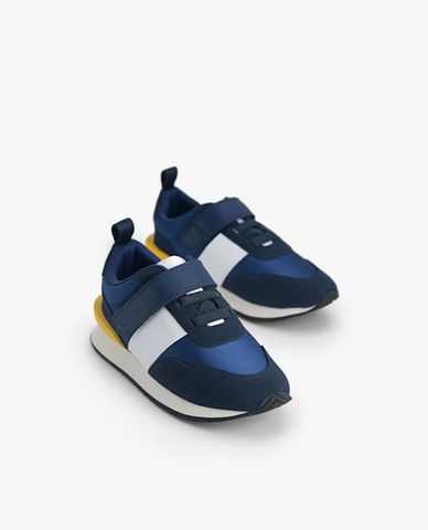  PEDRO - Giày sneakers trẻ em cổ thấp phối quai dán Velcro 