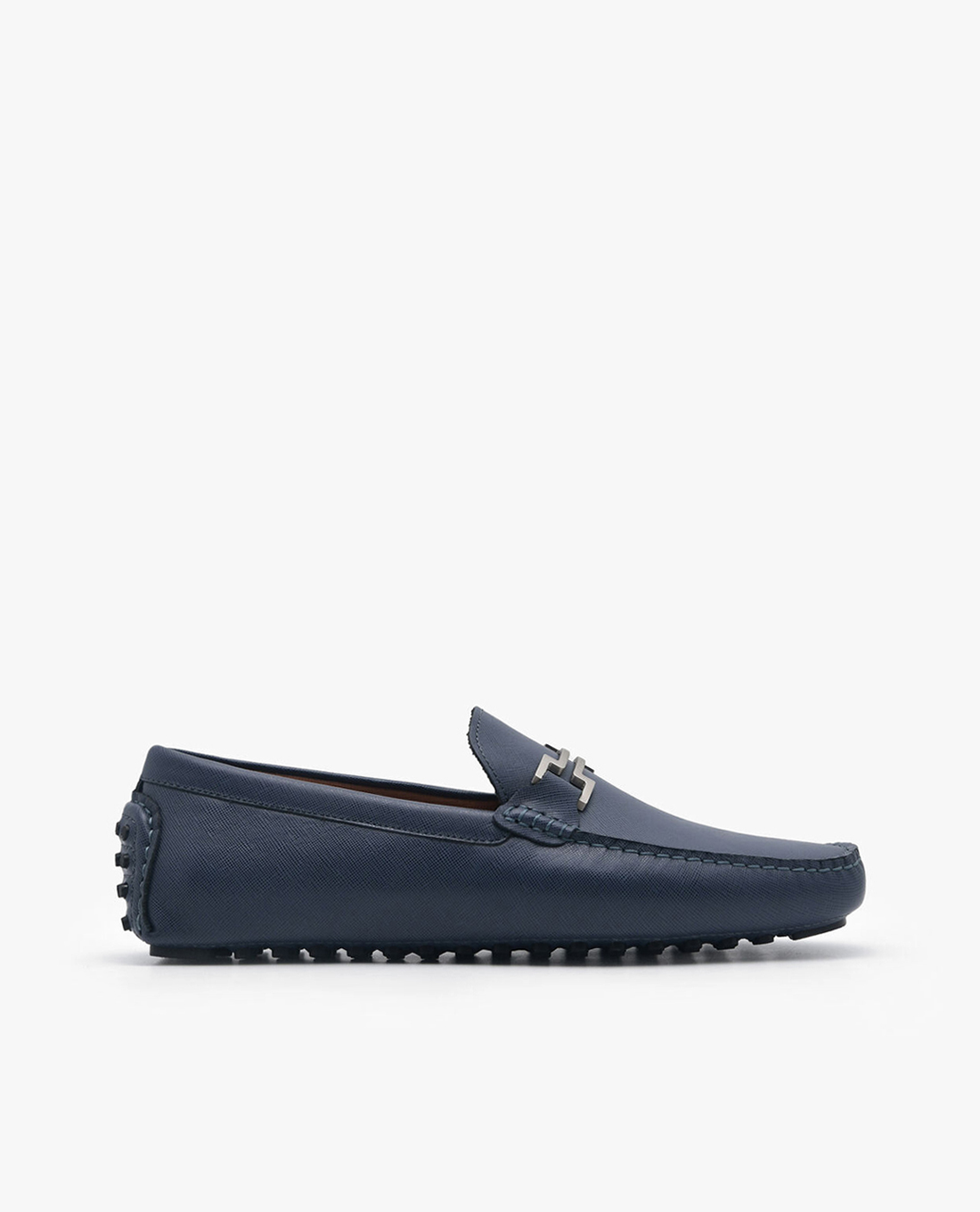 PEDRO - Giày lười nam mũi vuông Embossed Bit