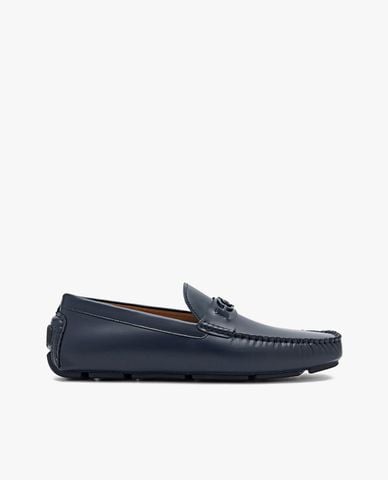  PEDRO - Giày lười nam mũi vuông Icon Leather Moccasins 