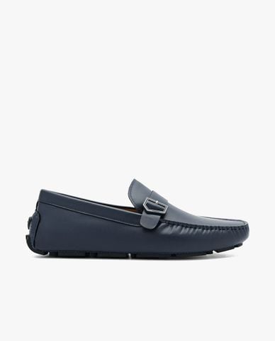  PEDRO - Giày lười nam mũi tròn thanh lịch Taper Leather 