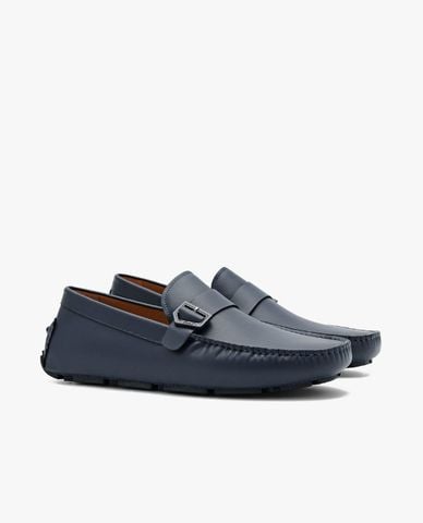  PEDRO - Giày lười nam mũi tròn thanh lịch Taper Leather 