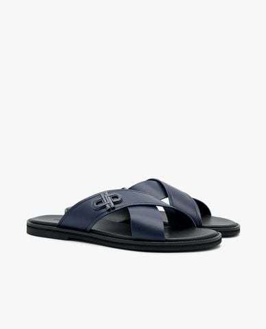  PEDRO - Dép nam quai chéo bản rộng Icon Cross 