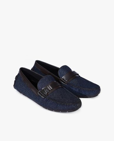  PEDRO - Giày lười nam Denim Plain Toe 