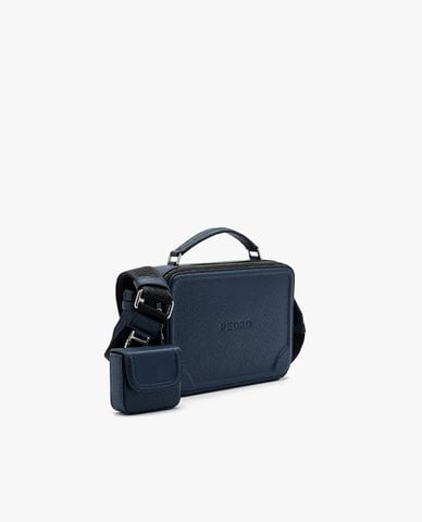  PEDRO - Túi đeo chéo nam phom chữ nhật Drew 