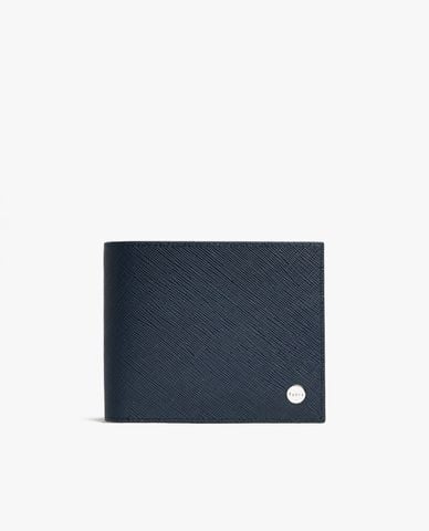  PEDRO - Ví nam dáng ngắn Embossed Leather Bi Fold 