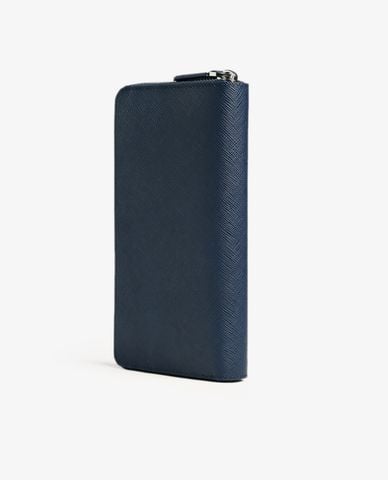  PEDRO - Ví nam dáng dài Embossed Leather Zip Around 