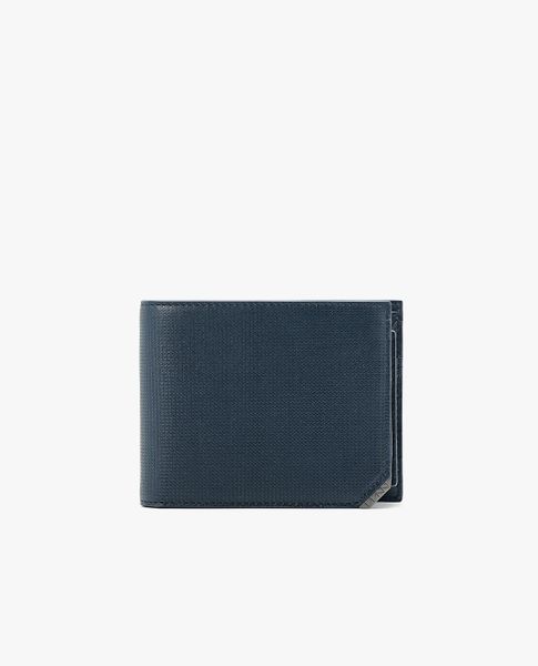  PEDRO - Ví nam dáng ngắn Leather Bi-Fold in Pixel 