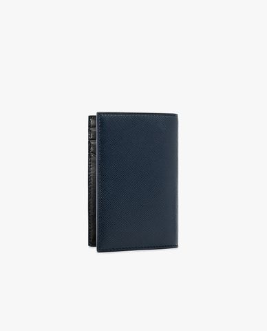  PEDRO - Ví đựng thẻ nam dáng gập Embossed Leather 