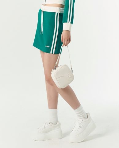  NERDY - Chân váy mini lưng thun Classic NY Sweat 