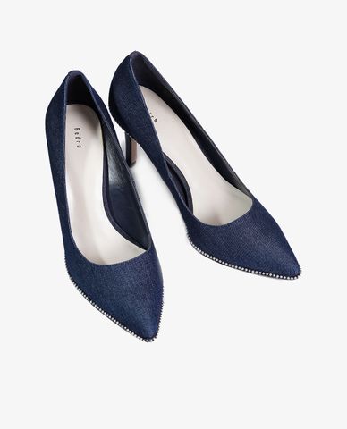  PEDRO - Giày cao gót mũi nhọn đính hạt 