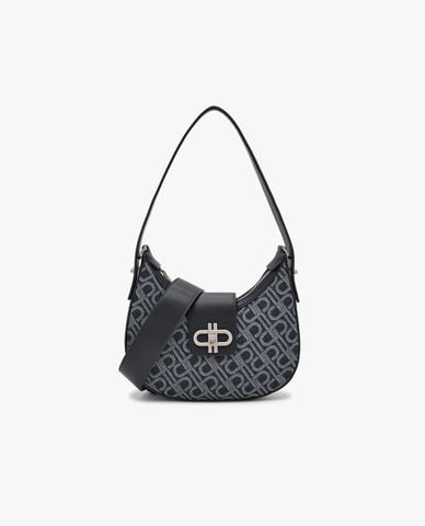  PEDRO - Túi đeo vai nữ hình bán nguyệt Icon Fabric 