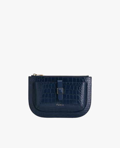  PEDRO - Ví nữ chữ nhật phối thắt lưng Croc Effect Leather 