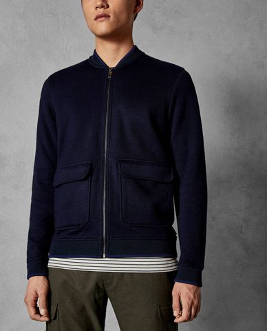  TED BAKER - Áo khoác nam phối túi lớn Cadbir 