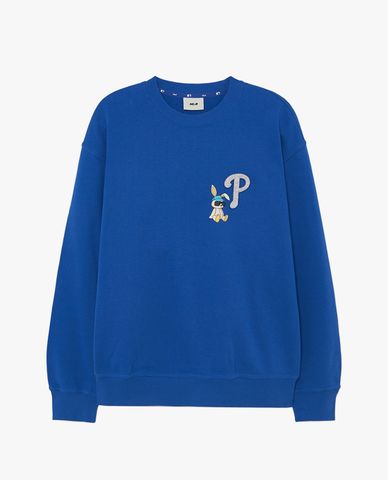  MLB - Áo sweatshirt unisex tay dài Rabbit Mega Overfit 