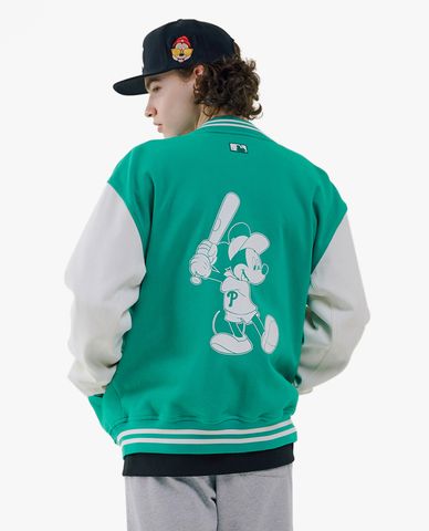  MLB - Áo khoác bóng chày MLB x Disney Mickey Mouse 