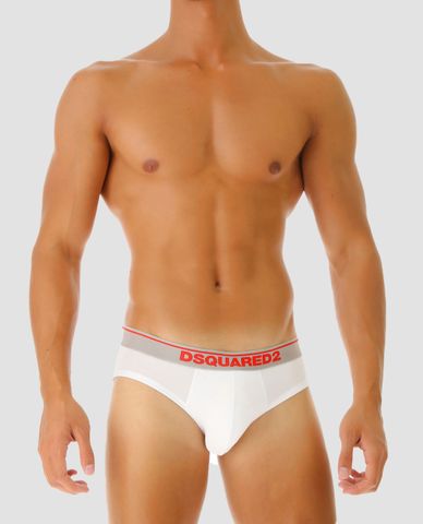  DSQUARED2 - Set 2 quần lót nam tam giác logo Twin Pack 