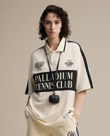  PALLADIUM - Áo polo unisex tay ngắn Logo Color Blocks 
