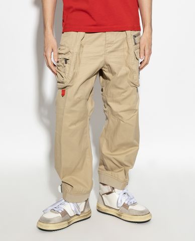  DSQUARED2 - Quần nam ống rộng phối túi hộp năng động 