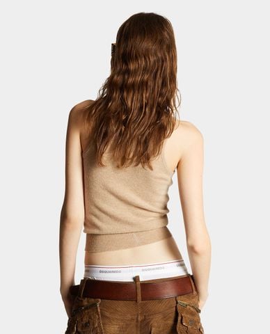  DSQUARED2 - Áo ba lỗ nữ dệt kim Knit 