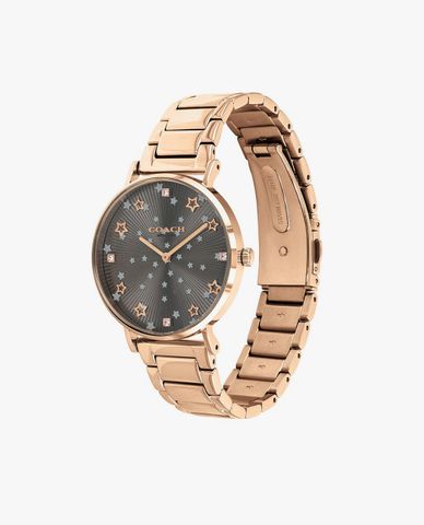  COACH - Đồng hồ nữ mặt tròn Perry 14503524 