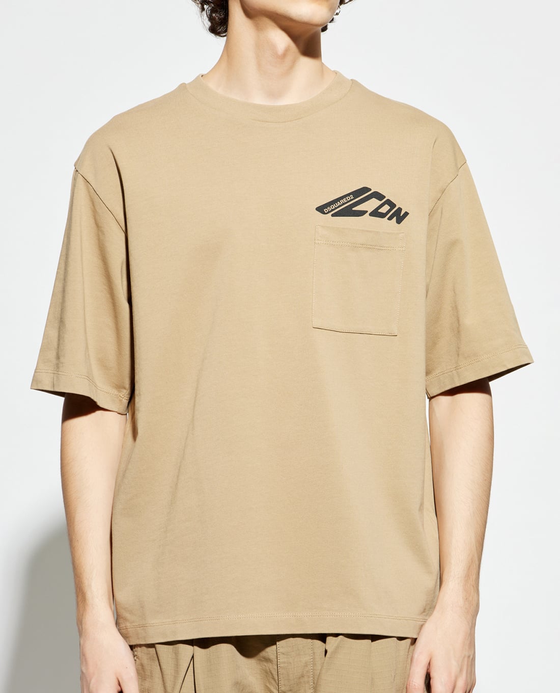 DSQUARED2 - Áo thun nam cổ tròn tay ngắn Icon New Generation