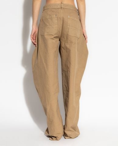  DSQUARED2 - Quần nữ ống rộng phối túi hiện đại 