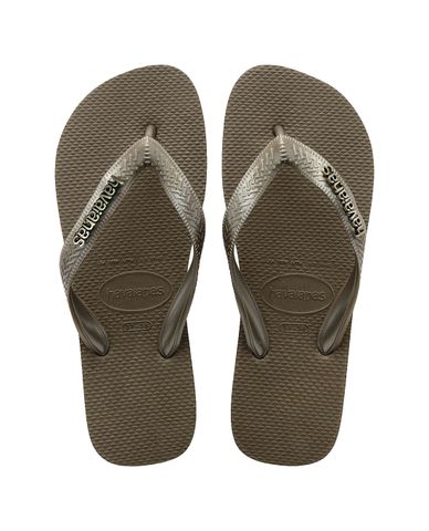  HAVAIANAS - Dép nữ Logo Metallic 