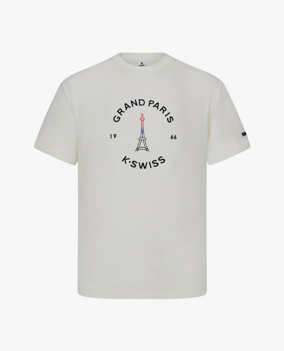 K-SWISS - Áo thun nam cổ tròn tay ngắn Grand Paris