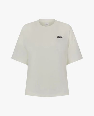  K-SWISS - Áo thun nữ cổ tròn tay ngắn Grand Paris 