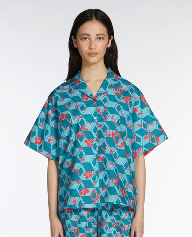  WEEKEND MAX MARA - Áo sơ mi nữ tay ngắn Boero 