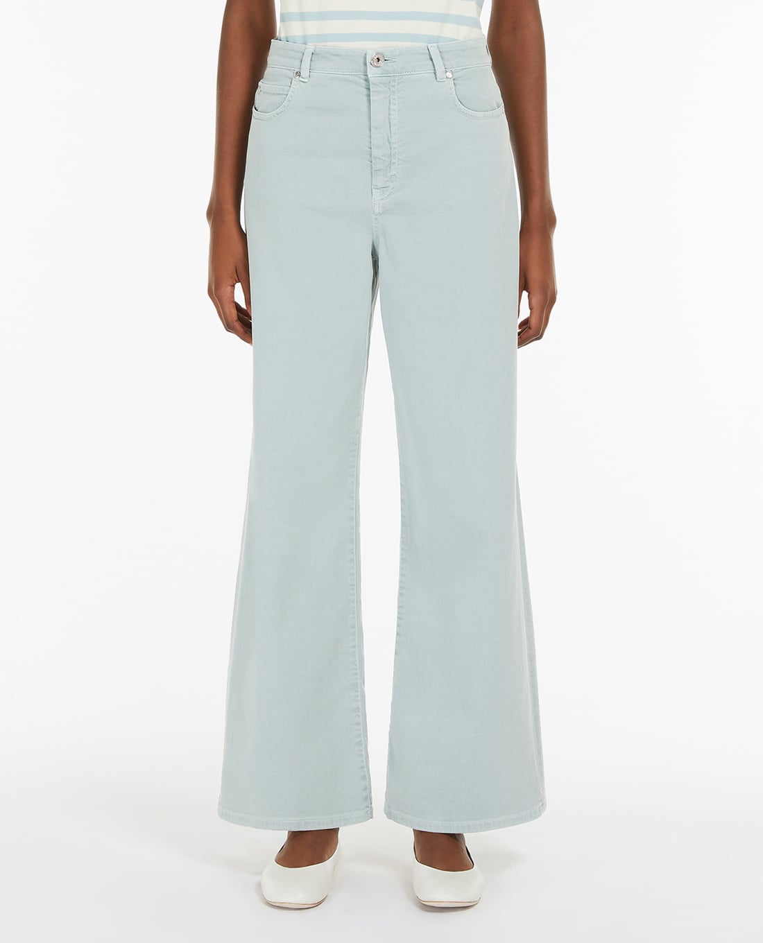 WEEKEND MAX MARA - Quần jeans nữ ống rộng Medina