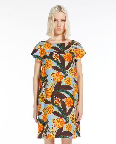  WEEKEND MAX MARA - Đầm mini cổ tròn ngắn tay Once 