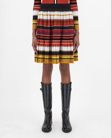  WEEKEND MAX MARA - Chân váy mini xếp li Stretch 