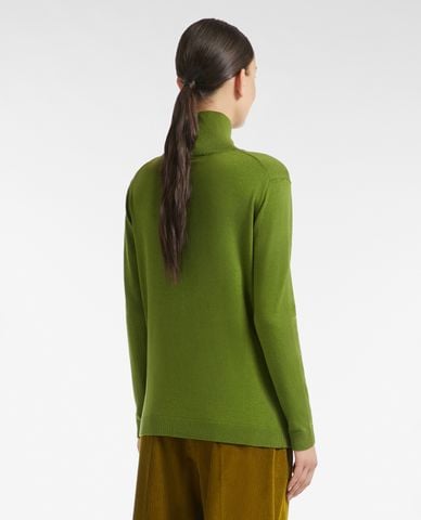  WEEKEND MAX MARA - Áo dệt kim nữ cổ lọ tay dài Kiku 