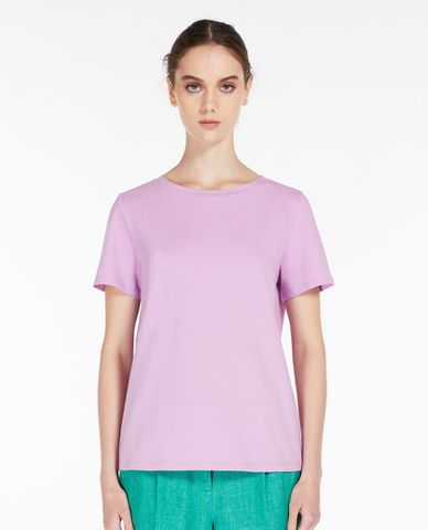  WEEKEND MAX MARA - Áo thun nữ cổ tròn tay ngắn Multif 