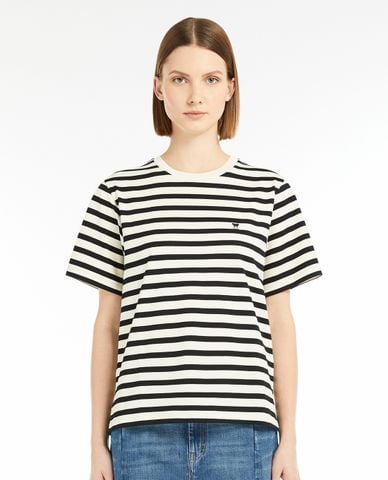  WEEKEND MAX MARA - Áo thun nữ cổ tròn tay ngắn Satrapo 