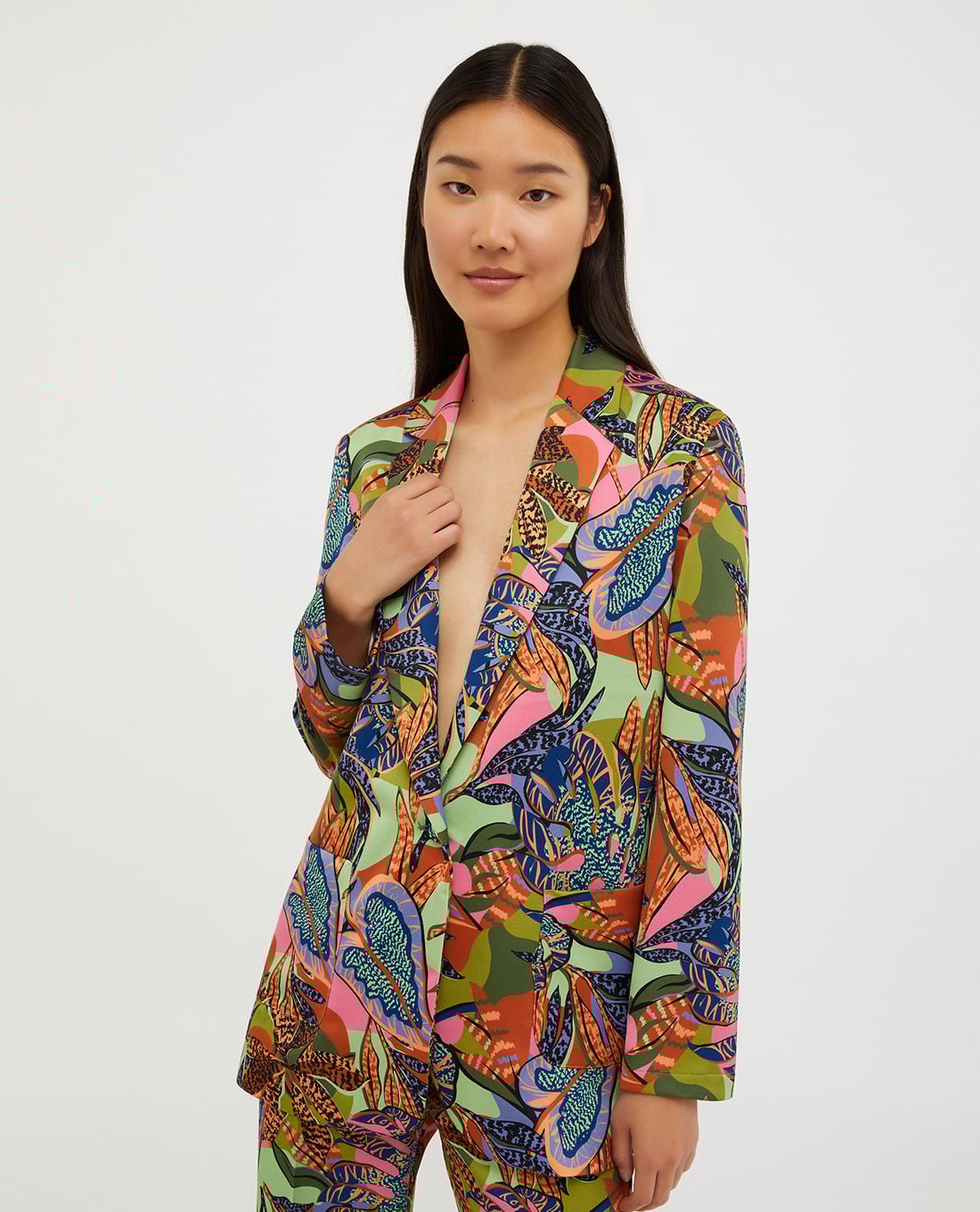 MAX&Co. - Áo khoác blazer tay dài phối túi Lucerna