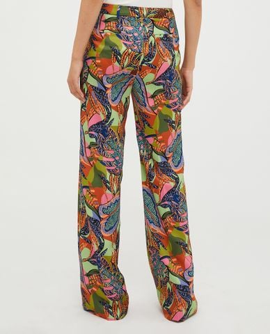  MAX&Co. - Quần ống đứng lưng cao hoạ tiết Stefy 