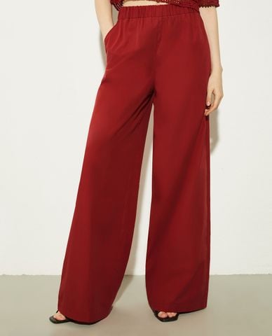  MAX&Co. - Quần nữ ống rộng lưng thun Gitane 