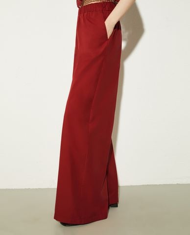  MAX&Co. - Quần nữ ống rộng lưng thun Gitane 