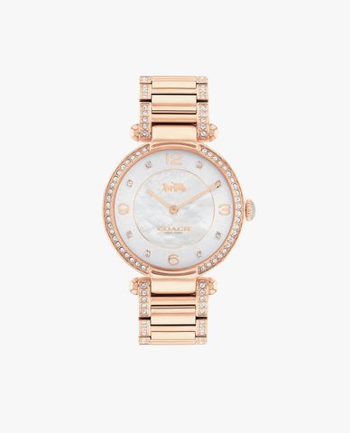  COACH - Đồng hồ nữ mặt tròn Carry 14503831 
