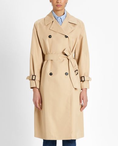  WEEKEND MAX MARA - Áo khoác măng tô nữ Water Repellent Gabardine 