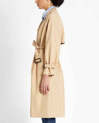  WEEKEND MAX MARA - Áo khoác măng tô nữ Water Repellent Gabardine 