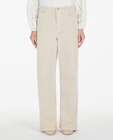  WEEKEND MAX MARA - Quần jeans nữ ống rộng Medina 